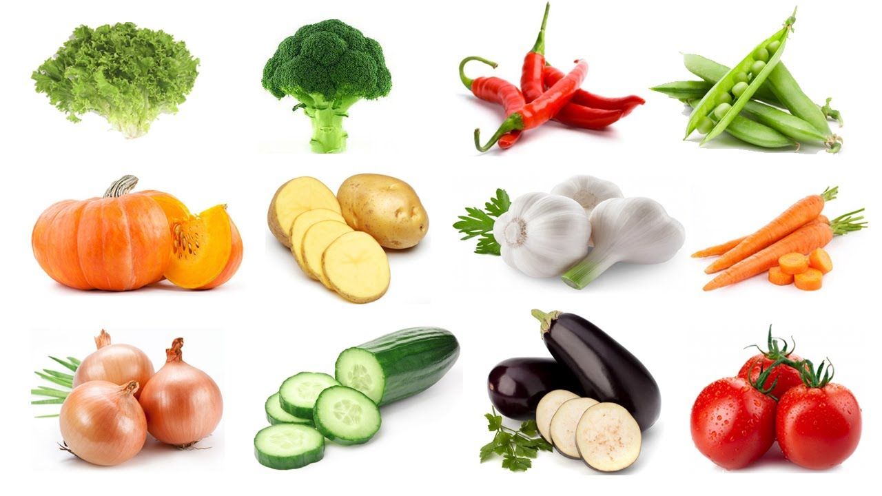 Vegetables Names For Kindergarten | Learn Vegetables Name in ...